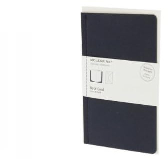 Moleskine Note Card With Envelope - Pocket Navy Blue