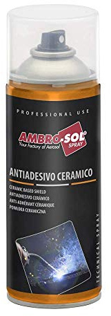 Ambro-sol W508 en céramique Base Shield Spray pour soudure, Whitish