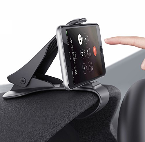 Mate2GO Handyhalterung Auto, HUD Halterung mit Anti-Rutsch-Matte zu aktualisieren Telefon Wird Autokamera Haltbares Dashboard für 3,5-6,5 Zoll Smartphones