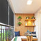 HENGMEI 140X240cm Balkon Sichtschutz Sonnenschutz Sichtschutzrollo Senkrechtmarkise Wasserdicht Windschutz vertikal Sonnensegel für Balkon Terrasse,Anthrazit