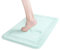 ITSOFT Badematte Memory Schaum; rutschfest, Superweich & Waschbar; Perfekt für Ihr Badezimmer (Spa Blau, 61x41 cm)