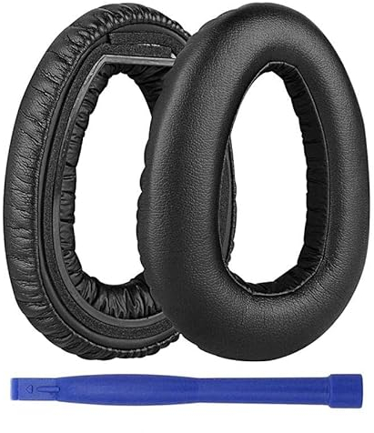 Aiivioll Sennheíser PXC 550 - Cuscinetti auricolari di ricambio in memory foam, compatibili con cuffie wireless MB 660 Series (nero)