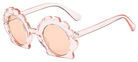 WQZYY&ASDCD Sonnenbrille Herren Damen Muschelform Sonnenblende Rosa Brille-Klar