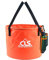 Cubo plegable multifunción de 30 l para exteriores, cubo plegable de gran capacidad, cubo plegable de agua con bolsa de drenaje, recipiente plegable para camping, cubo plegable plegable