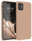 kwmobile Carcasa Compatible con Apple iPhone 11 Funda - Case TPU y Silicona antigolpes - Apto Carga inalámbrica - café Capuchino