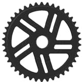Esjot Kettenblatt für Bosch Gen 4 38 Zähne | schwarz | Lochkreis: Direct Mount | Ausführung: 1/2 x 3