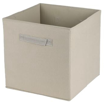 Urban living LE KUBE WÜRFEL VELOURS COTELE PAPYRUS 31X31CM