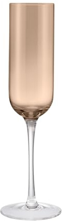 blomus 4 Sektgläser Set -FUUMI- mundgeblasenes Sektglas 220 ml (Coffee)