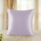 townssilk Seidenkissenbezug 40x40cm – 100% Maulbeerseide, 19mm, beidseitig Seide, Oeko-TEX Zertifiziert, Güteklasse 6A, mit Reißverschluss, 1 Stück,Lavender