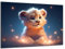 Munera Design - Bild 56x84 - süße niedliche Tiere Löwen-Junges - Wand-Bilder Kinder-Zimmer