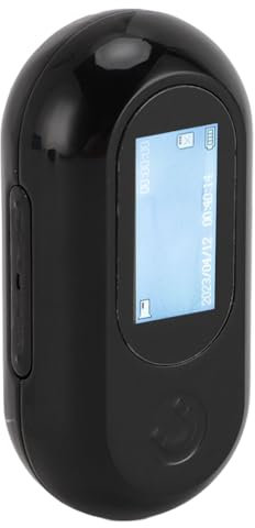 Sxhlseller Action Camera con Clip Posteriore, Collare per Fotocamera per Cani e Gatti per Registrazione Video All'aperto, Grandangolo da 170°, Scheda SD Non Inclusa