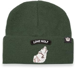 Goorin Bros. Beanie Soft Rock Wolf Forest Dunkelgrün, Size:OneSize