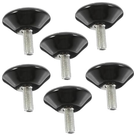 UKCOCO 6pcs Heavy Duty Adjustable Feet Levelers Leg Floor Protectors for Table Chair Cabinet Outdoor Furniture