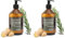 Jean & Len Hand & Body Wash Rosemary und Ginger, reinigt und pflegt die Haut, Würzig-frischer Duft, Duschseife, Flüssigseife ohne Silikone, Parabene & Mikroplastik, Glasflasche 500 ml (Packung mit 2)