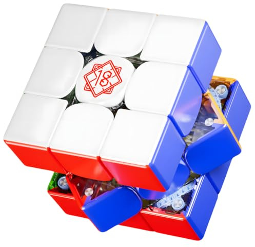 MoYu Super weilong v2 (18th Version) 3x3 MagLev Zauberwürfel Stickerless Speed Magic Cube Puzzle 3x3x3 Toys (Super weilong v2 18th Version)