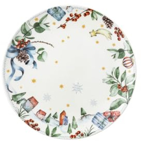 Hutschenreuther Assiettes plates de Noël 2025 « Alle Jahre wieder » - 22 cm
