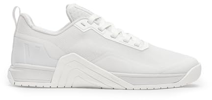 Velites - Official Crossfit Games Hybrid 1.0 Training Shoes - 3mm Drop Friendly Footstep, Lightweight for WODs, Reinforced for: Jumps, Ropes and Wall Glides, white, 8 UK