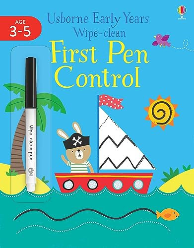 First Pen Control (Usborne Early Years Wipe-Clean): 1