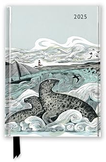 Angela Harding – Das Lied der Seehunde – Taschenkalender 2025: Original Flame Tree Publishing-Pocket Diary [Taschenkalender]
