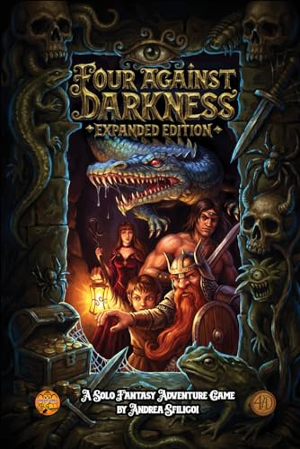 Four Against Darkness: A solitaire dungeon-delving pen-and-paper game: Volume 1