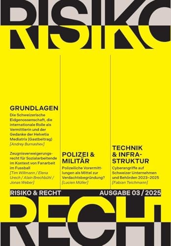 Risiko & Recht 03/2025 (Risiko & Recht: Zeitschrift)