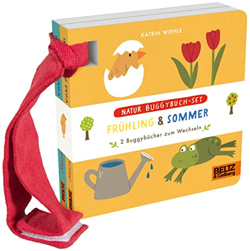 Natur Buggybuch-Set: Frühling und Sommer: 2 Buggybücher zum Wechseln