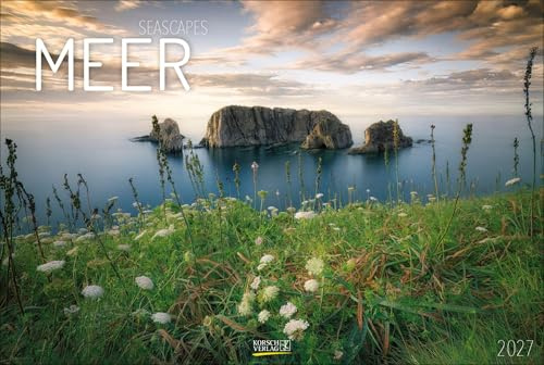 Meer 2027: Großer Foto-Wandkalender mit Bildern von Lieblingsorten am Meer. PhotoArt Panorama Querformat: 58x39 cm.