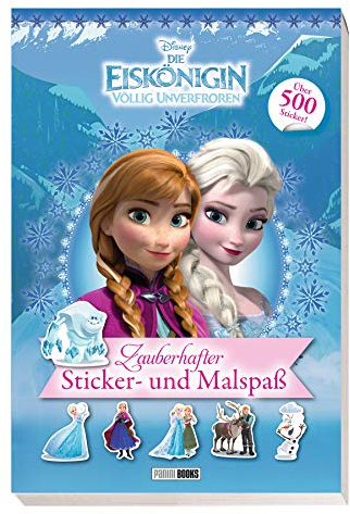 Disney Die Eiskönigin: Zauberhafter Sticker- und Malspaß: über 500 Sticker