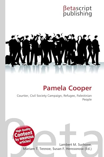 Pamela Cooper: Courtier, Civil Society Campaign, Refugee, Palestinian People