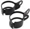 Reminnbor Motorrad Blinker Halterung, Universal Blinker Gabelhalterung Klemme 30-43mm Gabelverlegungsklemmen Schwarz