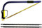 Dapetz ® 21” Tapered Bow Saw Wood Logs Come with Trees Branches Finger Guard + 2 Blades Soft-Grip Front and Rear Handles Enhance Safety and Ideal for logs and Large Branches.
