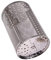 Luxshiny Stainless Steel Rotisserie Grill Roaster Drums Oven Basket Stainless Steel Rolling Grill Basket for Air Fryer Oven Air Fryer Accessories (Silver Gray)