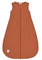LÄSSIG Baby Sommerschlafsack ohne Ärmel Muslin Baumwolle GOTS zertifiziert unisex/Muslin Sleeping Bag rust, Größe 62/68 3-6 Monate
