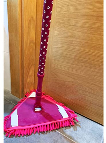Hogar y Mas MOPA ESQUINERA Microfibra Original Flowers - Rosa