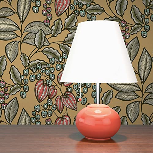 TADESSI WTD 1448 Mario M1-No.1448 Papier peint intissé Motif fleurs Jaune/vert