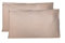 FARFALLAROSSA Kissenbezug 40x80 cm 2er Set - 100% Baumwolle, Superweicher Premium Jersey Kopfkissenbezug, Schlicht und edel im Design, Made in Italy - Taubengrau