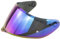 Aumotop Helmvisier Agv K5 K1 K3 SV Visier Helm Visier 26×13.5cm Farbbeschichtung Anti-UV-Fog-Scratch AGV Visier, Einfach zu Abnehmbar Installieren, Flexibel Nach Oben und Unten zu Klappen