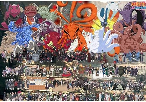 Wandbild Tapeten Anime NARUTO Tapete Cartoon Kinderzimmer Hintergrundbild Wandbild Spielhalle Internetcafé Film- und Fernsehtapete Dekoration