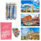 MISITU 3er-Pack mit 150-teiligen Mini-Puzzles für Erwachsene, kleine knifflige, herausfordernde Kunstfertigkeit für Erwachsene (Tower Bridge)