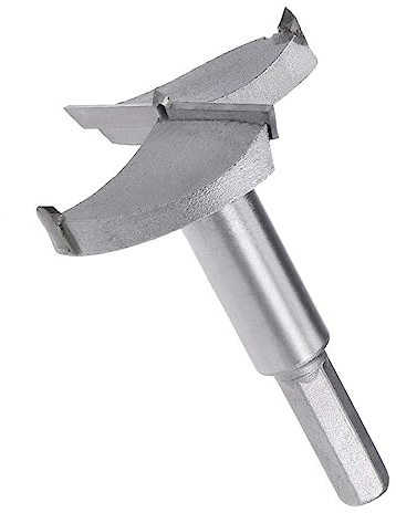Boxonly Broca para carpintería de 65 mm, brocas Forstner de carburo de tungsteno, sierra perforadora de madera, bisagra, cortador de brocas