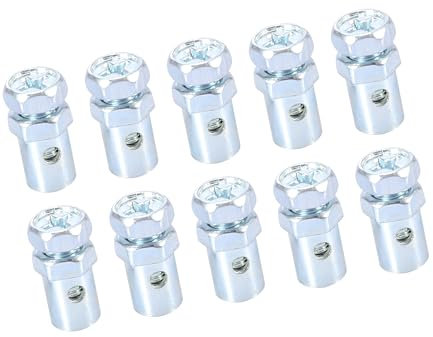 A ABSOPRO Motorcycle Brake Line Cable Wire Fixed Screws Fastener (Set of 10)