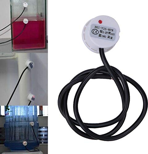 Non-Contact Water/Liquid Level Sensor, XKC-Y25-NPN Liquid Level Sensor Non-Contact Water Level Controller, Contactless Water Level Sensor Liquid Level Detection Tool for Aquarium, Agriculture