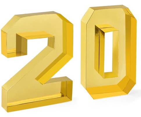 Datyiiha Juego de 20 bandejas rellenables de cartón para charcutería, caja de papel dorada de 10.2 pulgadas para decoración de fiesta de aniversario de 20 años, contenedor de chocolate, caramelos,