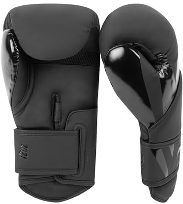 Venum Challenger 4.0 Boxhandschuhe - Schwarz-Schwarz - 16 Oz