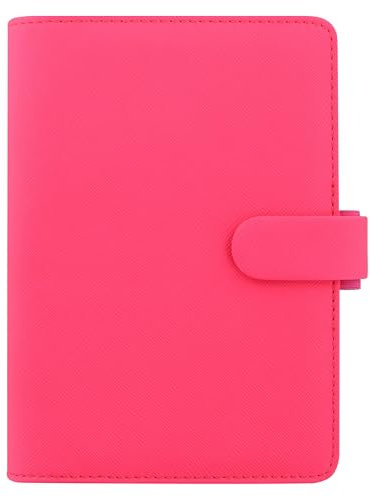 Filofax Personal Saffiano organiser - Fluro Pink