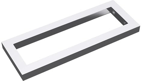 Mai & Mai Design Wandkonsole WH01 aus Edelstahl in Silber, BTH: 50x3x15 cm, Waschtisch Halterung 1 Stück