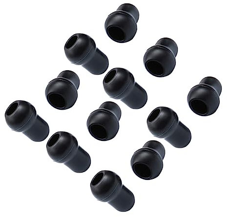 HOMOCONO 12stücke Silikon Ohrstöpsel Für Stethoskope Ersatz Zubehör Passend Gegen Vibrationen Und Außengeräusche Isolation Aus Hochwertigem Material Kompatibel Mit -anschluss