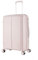 METZELDER Valise Rigide Victoria Coque Incassable 100% Polypropylène, Serrure TSA, avec Souflet Extension Garantie 2 Ans (Rose Pastel (Pink), M (Moyenne) - 73L- 66x45x28cm-3.5kg)