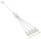Tiryns 2PCS 1-to-4 ARGB Splitter Cable Fan Splitter 5V 3 Pin Addressable RGB with Male Pins Extension Cable ARGB LED Sync Connect up to 4 RGB Devices for Computer Chassis CPU Cooler and 5V Fan White