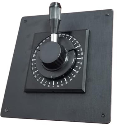 Marine Joystick, SMC182A Series Marine Push Rod Friction Damping Positioning, Rudder, Car Clock, Electric Control Handle(±80°,Dual signal cross)